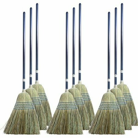 BSC PREFERRED BROOM, CORN/FIBER, MAIDS, 12PK GJO12002CT